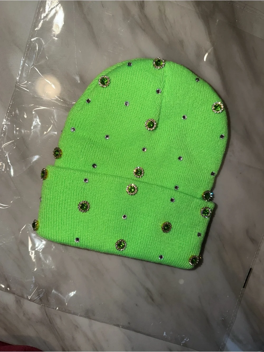 “Icy Lime” Beanie